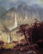 Albert Bierstadt The Yosemite Fall USA oil painting artist